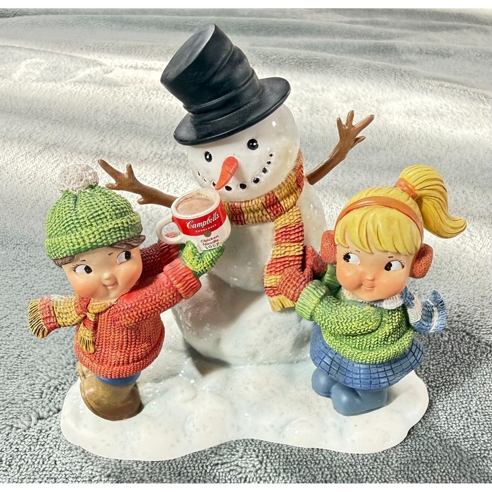 Campbell Kids Winter Time Fun Collection Soup Warms The Soul 2004‎